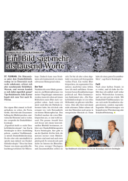 Ein Bild sagt mehr als tausend Worte