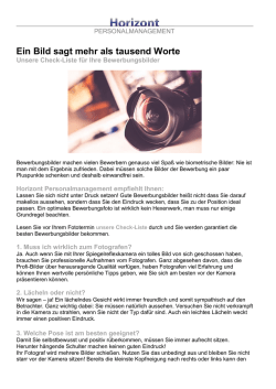 Ein Bild sagt mehr als tausend Worte