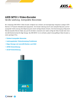 AXIS M7011-Video-Encoder