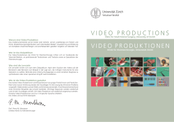 Video Produktionen Video Productions - Tierspital