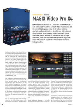 MagiX Video Pro X4