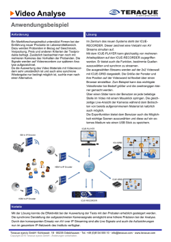 Video Analyse - COMM-TEC