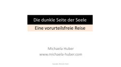 Die dunkle Seite der Seele Eine vorurteilsfreie Reise