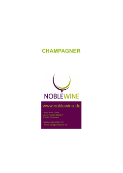 champagner - N+M Weine
