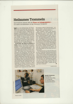 Heilsames Trommeln