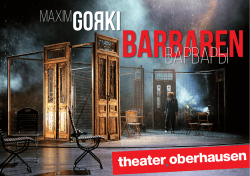 goяki - beim Theater Oberhausen