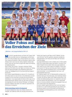 Voller fokus auf das Erreichen der Ziele - Hamburger Sport