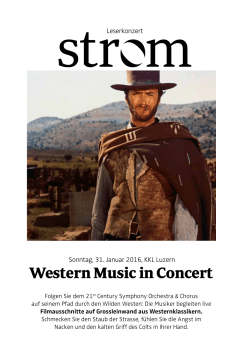 Western Music in Concert - Strom
