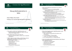 Grenzen des Signifikanztests