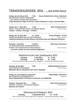 Freitag, 28 - Weingut Dr. Randolf Kauer