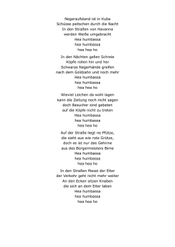 Negeraufstand ist in Kuba Sch&uuml;sse peitschen durch die Nacht In