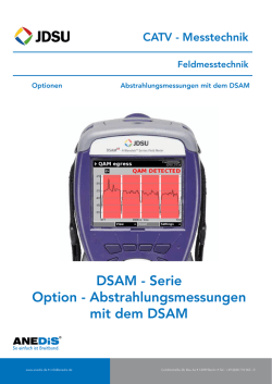 DSAM - ANEDIS
