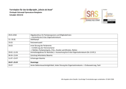 Terminplan Schule als Staat - Christoph-Schrempf