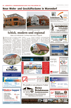 Schick, modern und regional