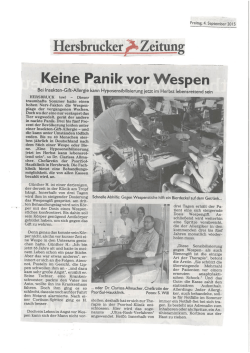 Hersbrucker-Zeitung-Freitag-04-09.2015 keine panik vor wespen
