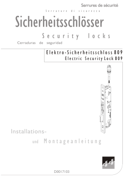 Security locks