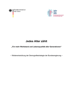 Jedes Alter z&auml;hlt