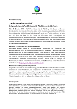 Jeder Anschluss z&auml;hlt