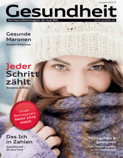 Jeder Schritt z&auml;hlt