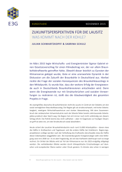 E3G_Zukunftsperspektiven für die Lausitz