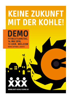 Flyer zur Demo