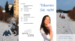 Träumen Sie nicht - Terravista Immobilien GmbH