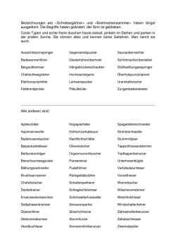 haben l&auml;ngst ausgedient. Die Begriffe haben ge&auml;ndert