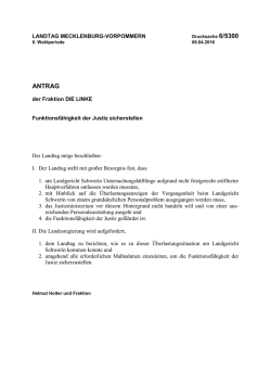 Drucksache 6/5300 - Landtag Mecklenburg Vorpommern