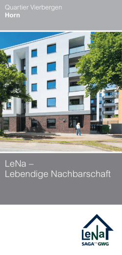 LeNa &ndash; Lebendige Nachbarschaft