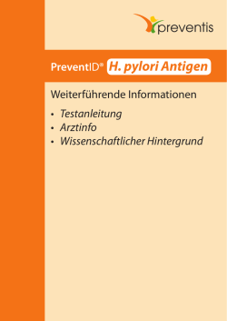 PreventID H pylori Antigen
