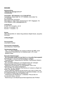 891612005 Illertissen/Schw. Hallenturnier Springen bi Kl. S** 18