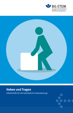 Heben und Tragen