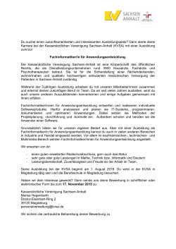 Du suchst einen zukunftsorientierten und interessanten