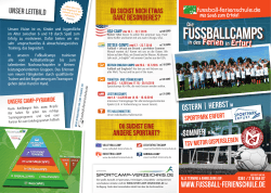 FFS Flyer Erfurt 2016 - fussball