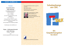 Flyer - Carl Bechstein Gymnasium