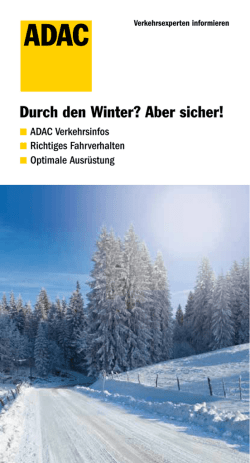 Durch den Winter? Aber sicher!