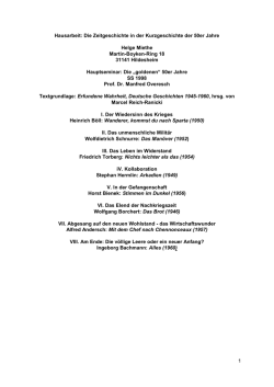 Hausarbeit
