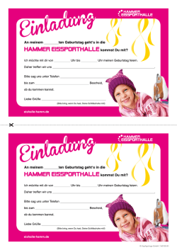 Einladung Kindergeburtstag zum