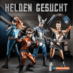 Helden gesucht - Opbacher Installationen