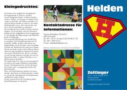 Helden - Evangelisch-Lutherische Kirchengemeinde St. Rochus in