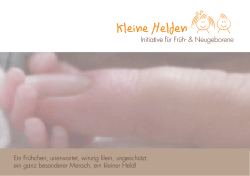Ein Fr&uuml;hchen, unerwartet, winzig klein, ungesch&uuml;tzt