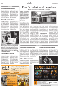 Eine Schulart wird begraben