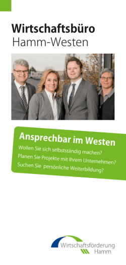 Hamm-Westen Wirtschaftsbüro