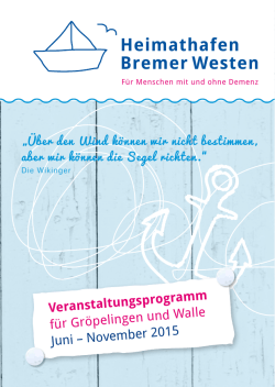 Heimathafen Bremer Westen - Gesundheitstreffpunkt West