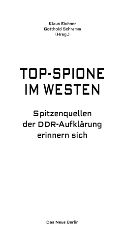 TOP-SPIONE IM WESTEN - Eulenspiegel Verlagsgruppe