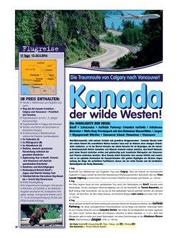 der wilde Westen! Kanada