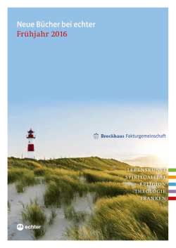 Echter Verlag - Brockhaus Commission