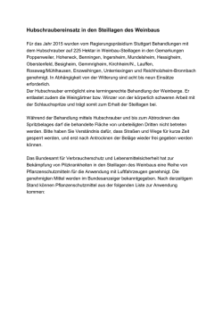 Hubschraubereinsatz in den Steillagen des Weinbaus