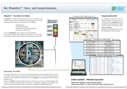 Der INspektor® - Kurz- und Langzeitanalyse - Indu-Sol
