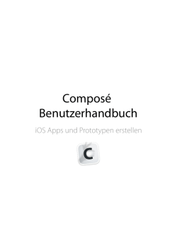 Handbuch laden  - Compos&eacute; &ndash; An editor for creating